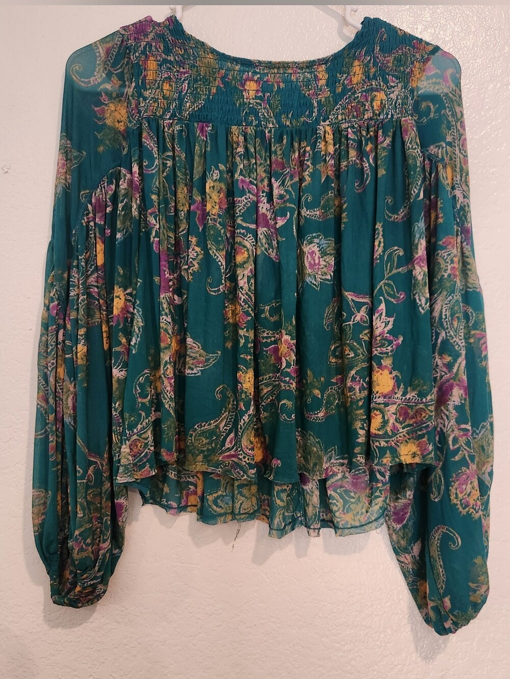 ✨ Free People Dreambound Top ONLY - Emerald Combo ✨  Small NWOT